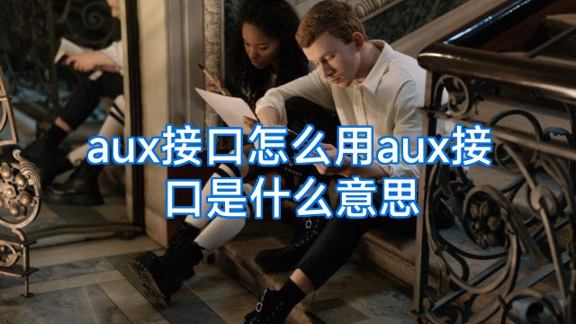 aux接口怎么用aux接口是什么意思