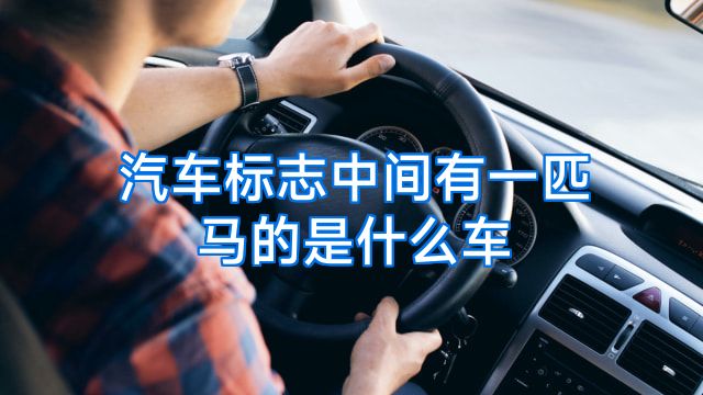 汽车标志中间有一匹马的是什么车