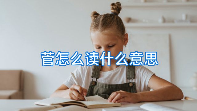 菅怎么读什么意思