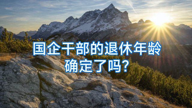 国企干部的退休年龄确定了吗?