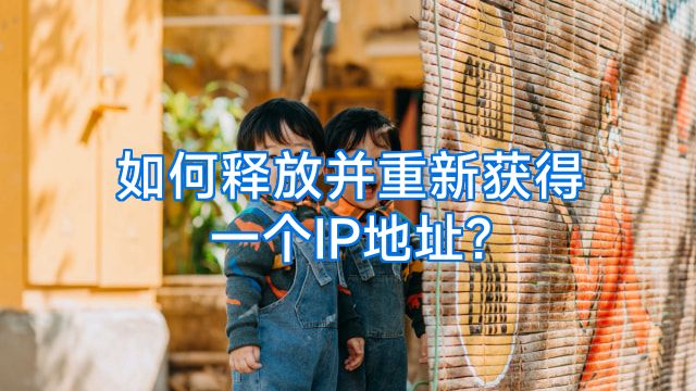 如何释放并重新获得一个IP地址?