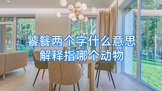 饕餮两个字什么意思解释指哪个动物