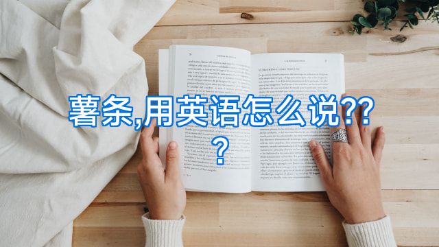 薯条,用英语怎么说???