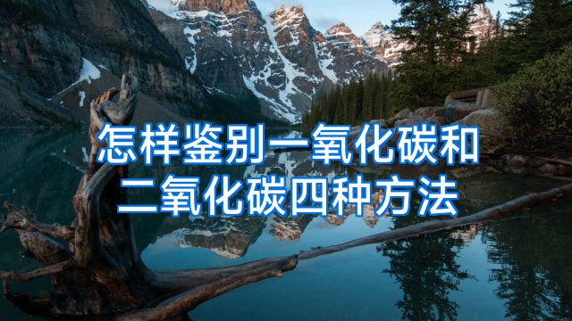 怎样鉴别一氧化碳和二氧化碳四种方法