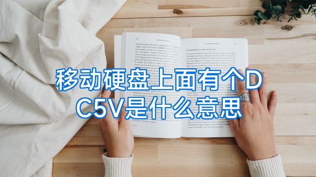 移动硬盘上面有个DC5V是什么意思