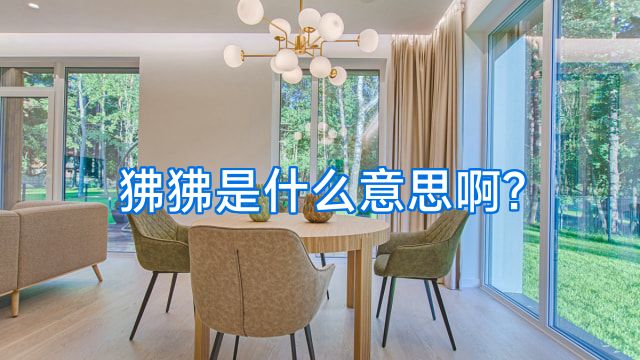 狒狒是什么意思啊?