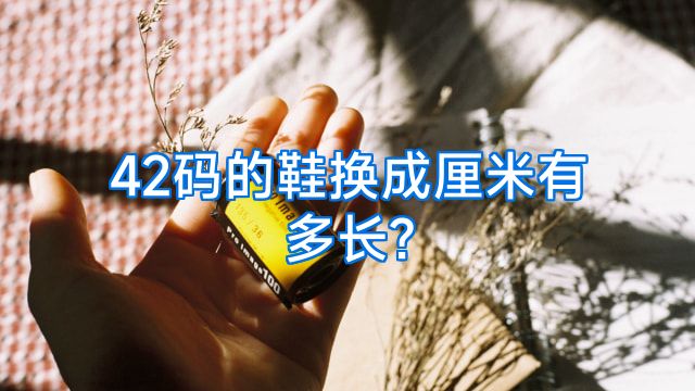 42码的鞋换成厘米有多长?