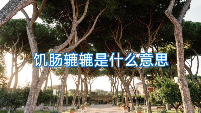饥肠辘辘是什么意思