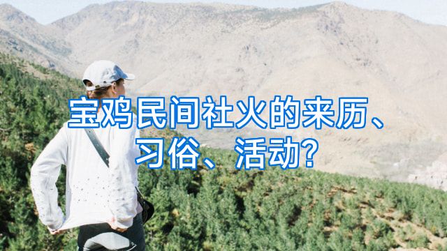 宝鸡民间社火的来历、习俗、活动?