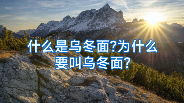 什么是乌冬面?为什么要叫乌冬面?