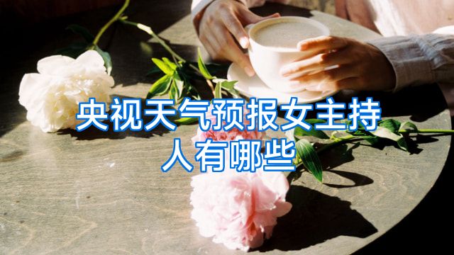 央视天气预报女主持人有哪些