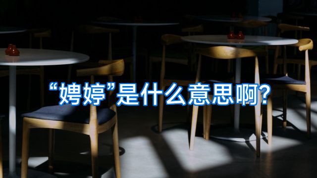 “娉婷”是什么意思啊?
