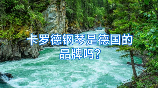 卡罗德钢琴是德国的品牌吗?