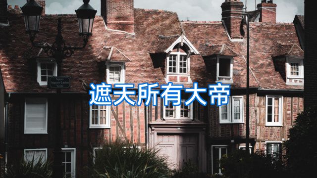 遮天所有大帝