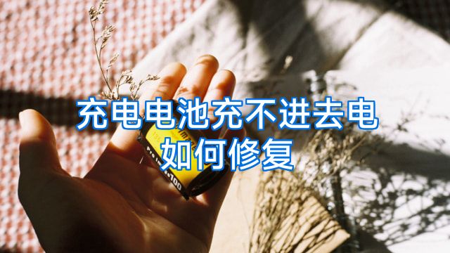 充电电池充不进去电如何修复