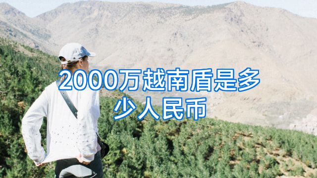 2000万越南盾是多少人民币