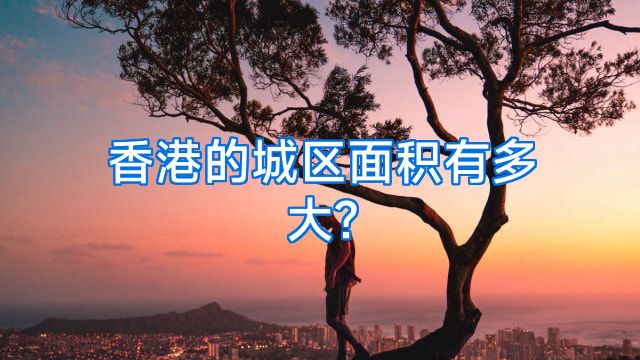 香港的城区面积有多大?