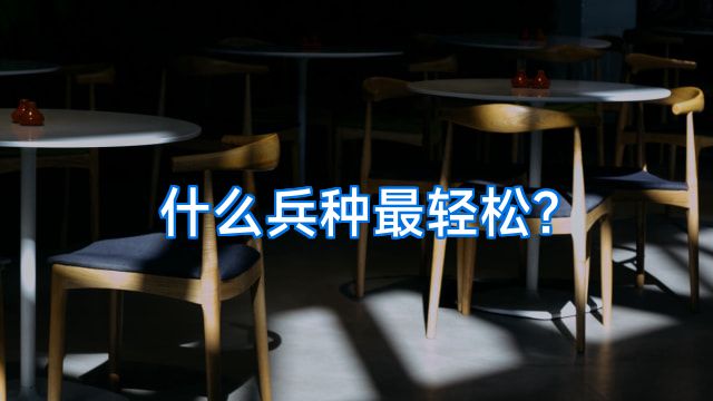 什么兵种最轻松?