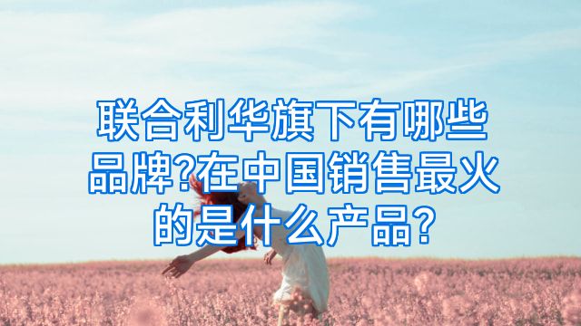 联合利华旗下有哪些品牌?在中国销售最火的是什么产品?
