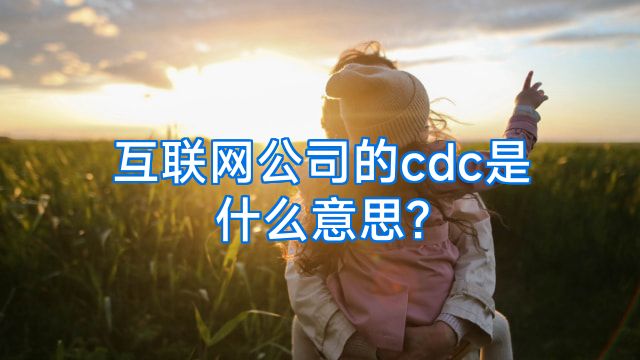 互联网公司的cdc是什么意思?