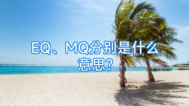 EQ、MQ分别是什么意思?