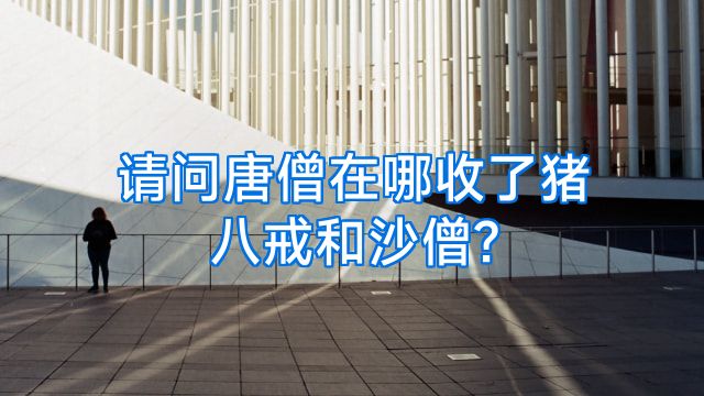 请问唐僧在哪收了猪八戒和沙僧?