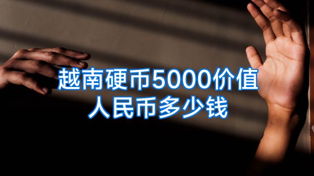 越南硬币5000价值人民币多少钱