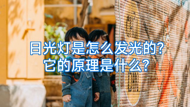 日光灯是怎么发光的?它的原理是什么?