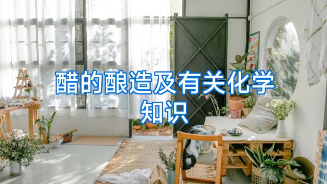 醋的酿造及有关化学知识