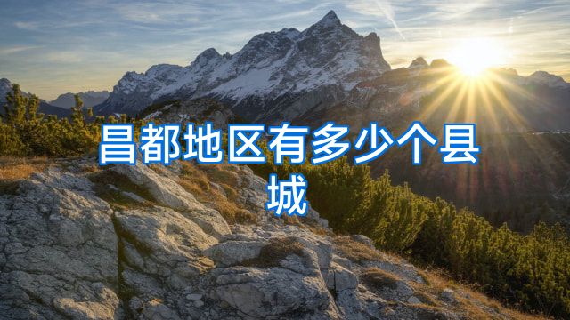 昌都地区有多少个县城