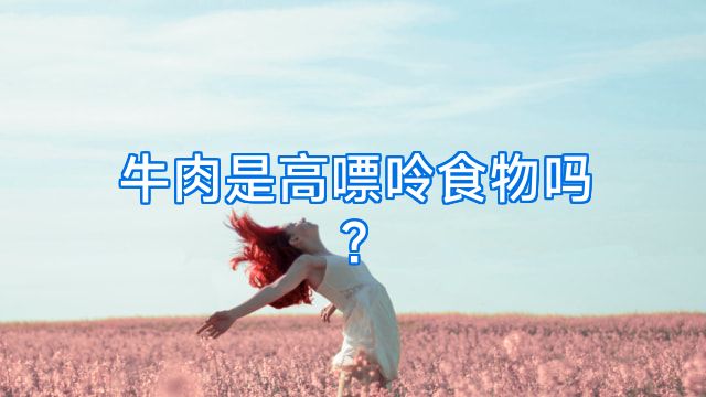 牛肉是高嘌呤食物吗?