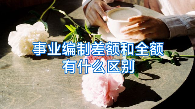 事业编制差额和全额有什么区别