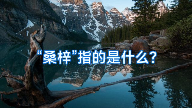 “桑梓”指的是什么?