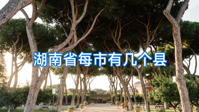 湖南省每市有几个县