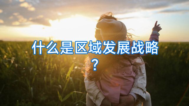 什么是区域发展战略?