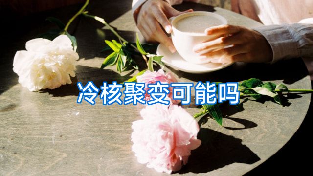 冷核聚变可能吗