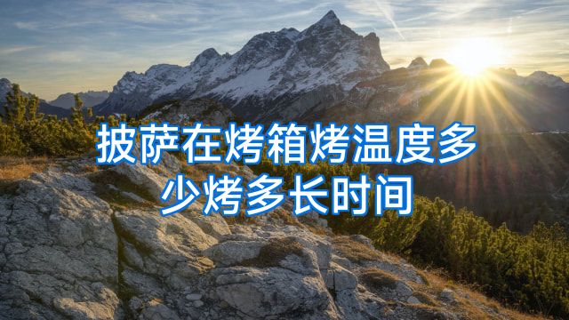 披萨在烤箱烤温度多少烤多长时间