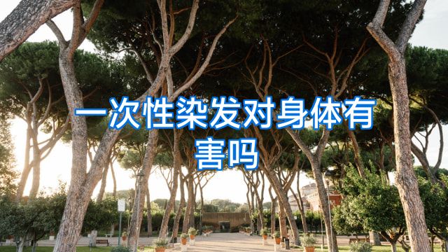 一次性染发对身体有害吗