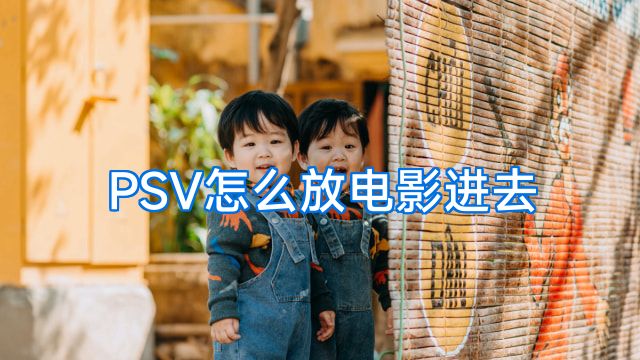 PSV怎么放电影进去