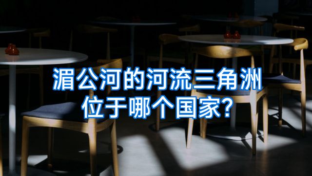 湄公河的河流三角洲位于哪个国家?