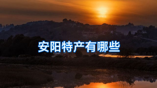 安阳特产有哪些