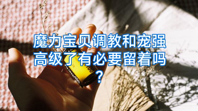 魔力宝贝调教和宠强高级了有必要留着吗?