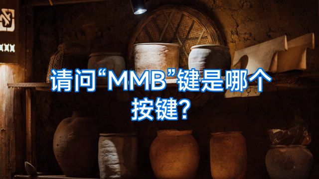 请问“MMB”键是哪个按键?