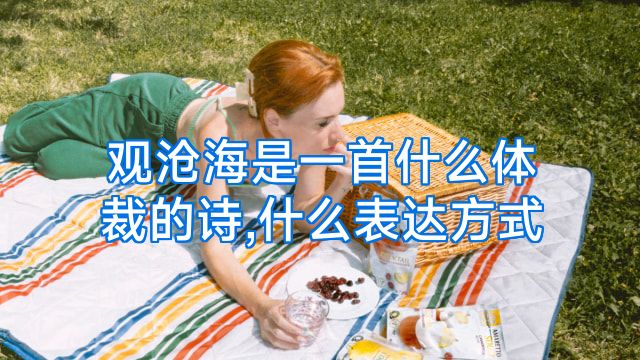 观沧海是一首什么体裁的诗,什么表达方式