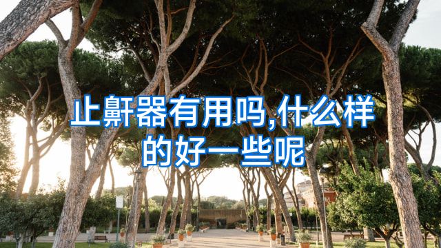 止鼾器有用吗,什么样的好一些呢