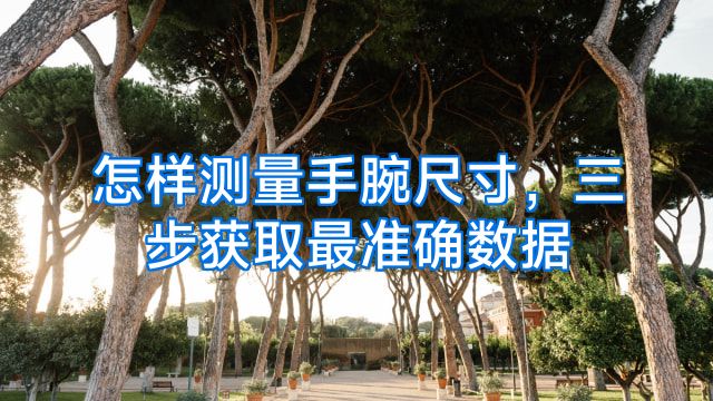怎样测量手腕尺寸，三步获取最准确数据