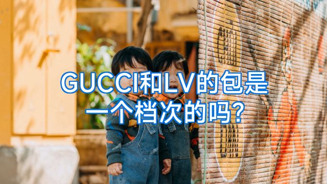 GUCCI和LV的包是一个档次的吗?