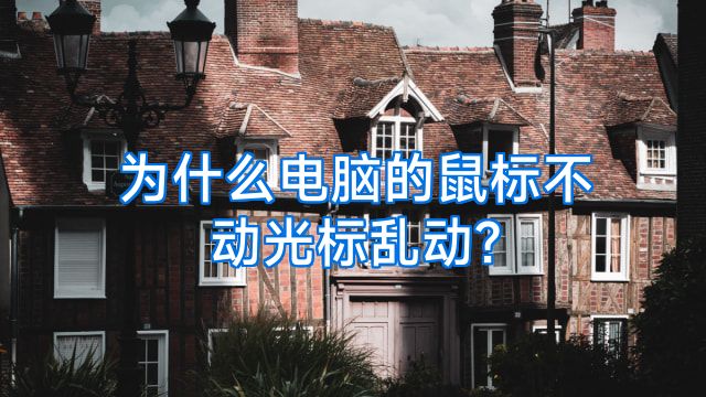 为什么电脑的鼠标不动光标乱动?
