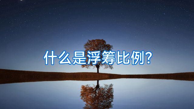 什么是浮筹比例?
