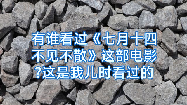 有谁看过《七月十四不见不散》这部电影?这是我儿时看过的